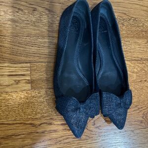 Pointy Toe Suede Flats